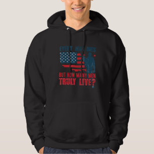 Sudadera Soldado veterano de combate patriótico