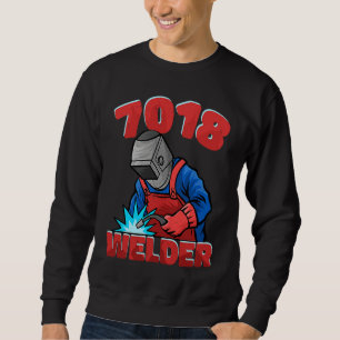 Sudadera Soldador 7018 Trabajador de Soldadura Soldador Sol