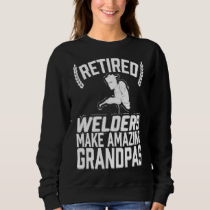 Sudadera Soldadores jubilados hacen abuelos increíbles Chb
