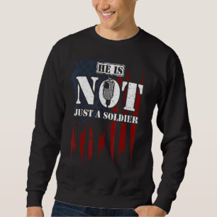 Sudadera Soldados No Es Solamente Un Veterano Soldado Dice