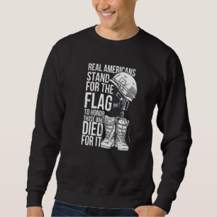Sudadera Soldados norteamericanos citan honores al orgullo