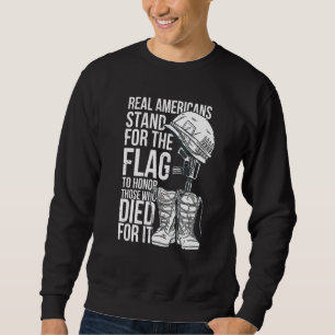 Sudadera Soldados norteamericanos citan honores al orgullo 