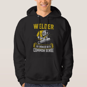 Sudadera Soldadura Ingeniero Con Soldadura De Sentido Común