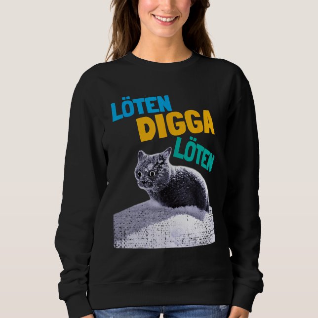 Sudadera Soldering Digga Soldering Beer Drinker  Beer Cat (Anverso)
