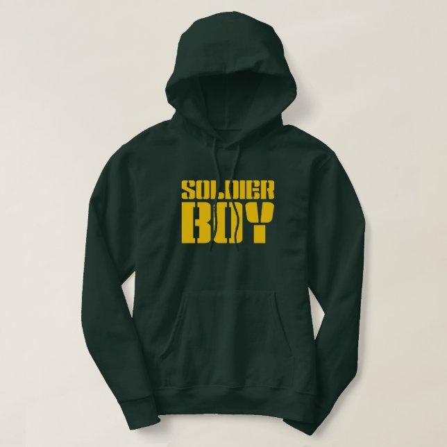 SUDADERA SOLDIER BOY (Diseño del anverso)
