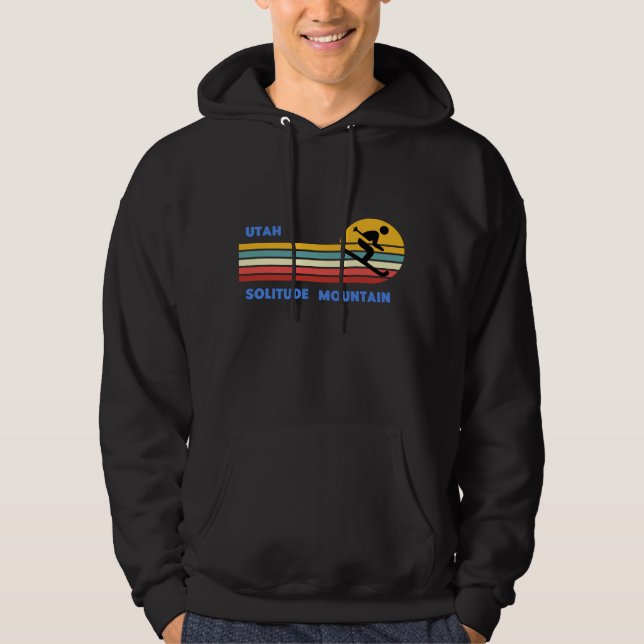Sudadera Soledad Montaña de la soledad Esquí Utah Esquí Ret (Anverso)