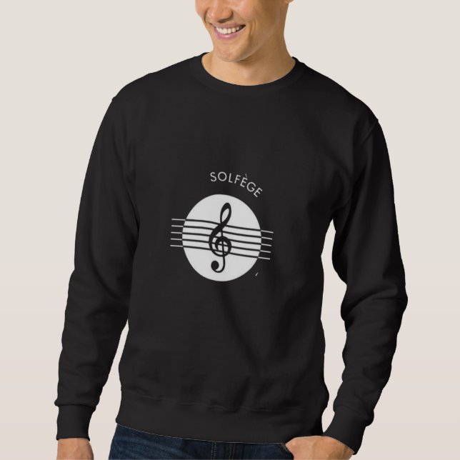 Sudadera Solfege Music Symbol sweatShirt (Anverso)