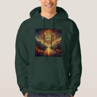 Sudadera Soli Deo Gloria, ¡Gloria a Dios solo, cristiana!