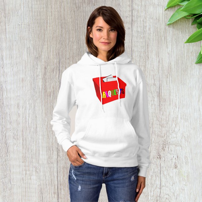 Sudadera Solicitar caja de mujeres Hoodie (Subido por el creador)