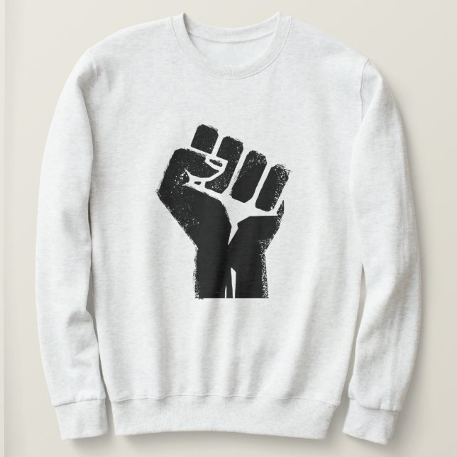 Sudadera Solidaridad racial (Anverso del diseño)