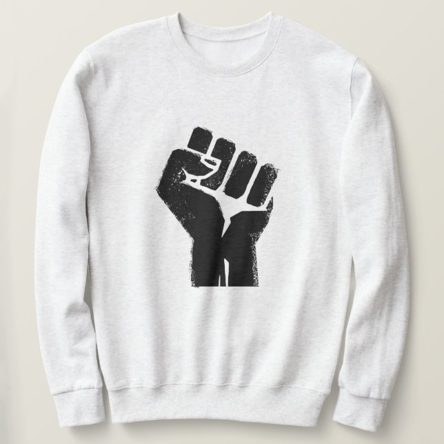 Sudadera Solidaridad racial (Anverso del diseño)