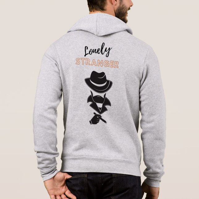 Sudadera Solitario Extraño (Reverso)