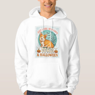 Sudadera Sólo Chica Que Ama Corgi Halloween Calabazas Murci