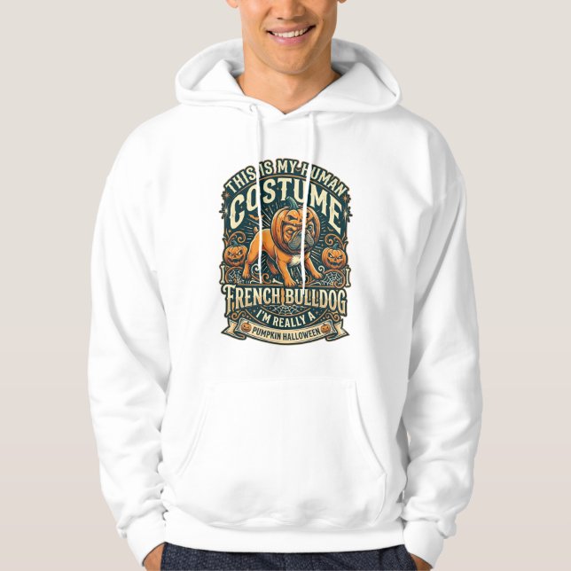 Sudadera Sólo Chica Que Ama El Servicio Postal De Halloween (Anverso)