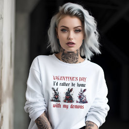 Sudadera Solo con mis Demonios