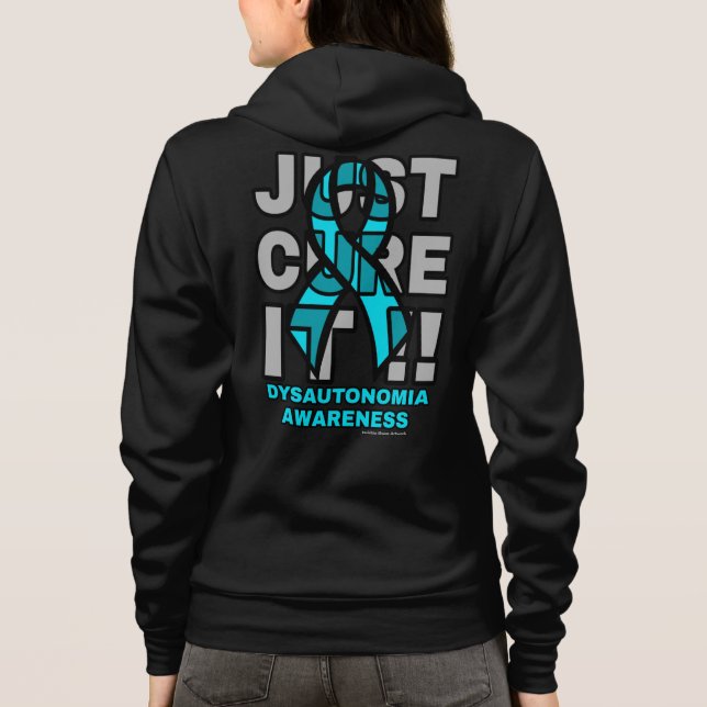 Sudadera SOLO CURARLO...Disautonomía (Reverso)
