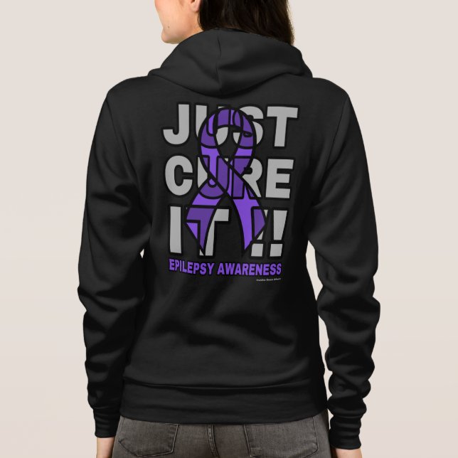 Sudadera SOLO CURARLO... Epilepsia (Reverso)