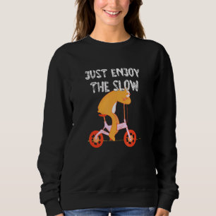 Sudadera Sólo Disfruta De Las Citas De Sloth Sayth 4