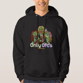 Sudadera Solo el capucha de los hombres de podcast Orcs - n