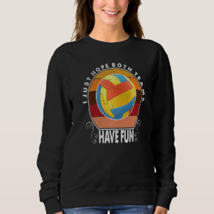 Sudadera Solo espero que ambos equipos tengan mujeres diver