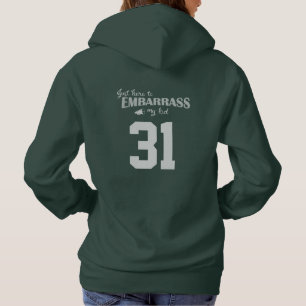 Sudadera Solo estoy aquí para avergonzar a mi hijo