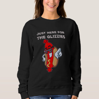Sudadera Sólo estoy aquí para los glizzies el gracioso 4 de