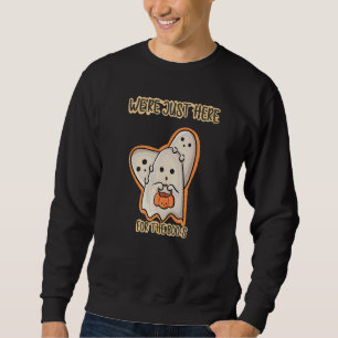 Sudadera Solo estoy aquí por el disfraz de Halloween de Boo