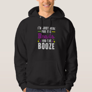 Sudadera Sólo estoy aquí por las cuentas y la Gr de Booze M