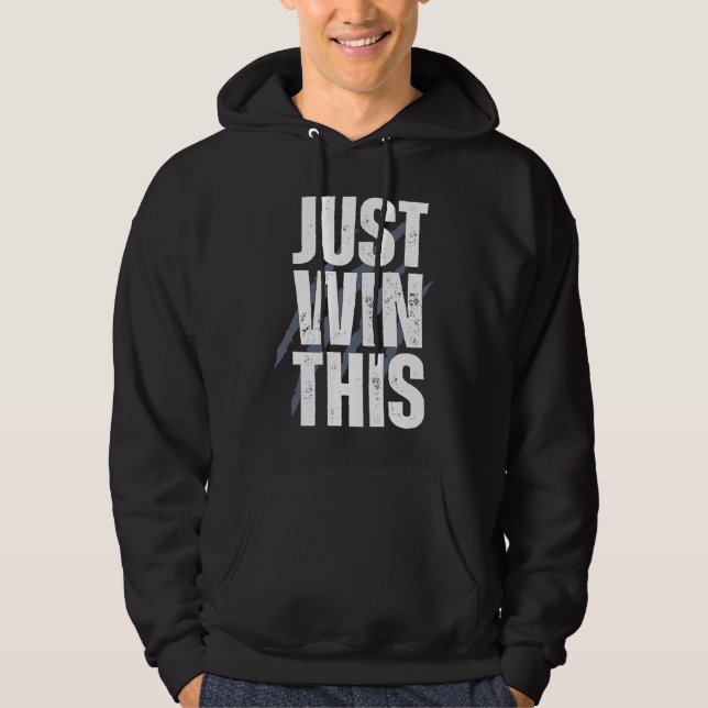 Sudadera Sólo gana 3 1 (Anverso)