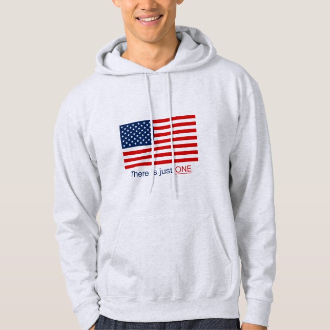 Sudadera Solo Hay Una Cancha De Bandera (Anverso)