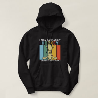 Sudadera Solo importa el hockey
