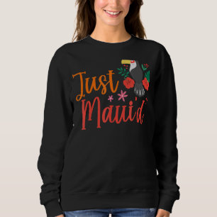 Sudadera Sólo juego de esposas Maui d Hawaii de luna de mie