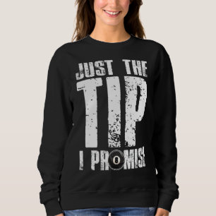 Sudadera Solo la punta que prometo Billiards Funny 8 Ball P