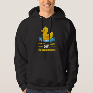Sudadera solo los chicos más cool aman los patos de goma pa