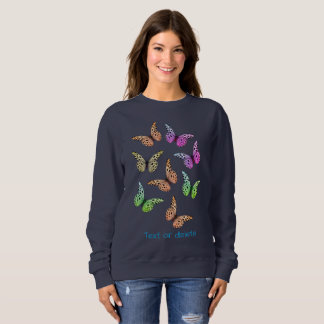 Sudadera Sólo mariposas personalizadas