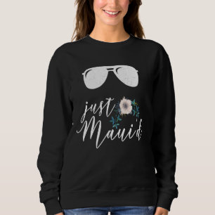 Sudadera Sólo Maui D Se Casó Con La Luna De Miel De Hawái