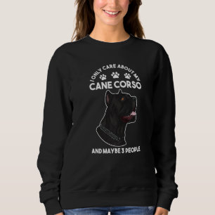 Sudadera Solo me importa mi Cane Corso