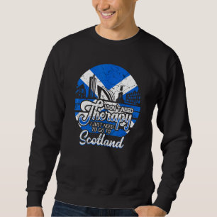 Sudadera Solo Necesito Ir A Escocia Escocesa Escocia Fl