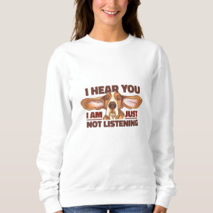 SUDADERA SÓLO NO ESCUCHAR
