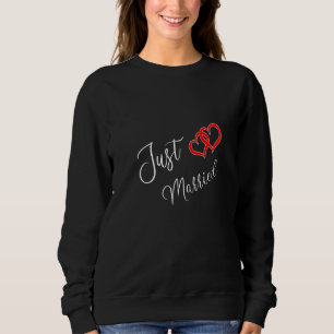Sudadera Solo pareja de corazón casada