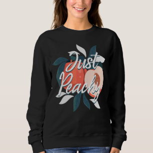 Sudadera Solo peach Cute Peachy Georgian Love Peaches Home