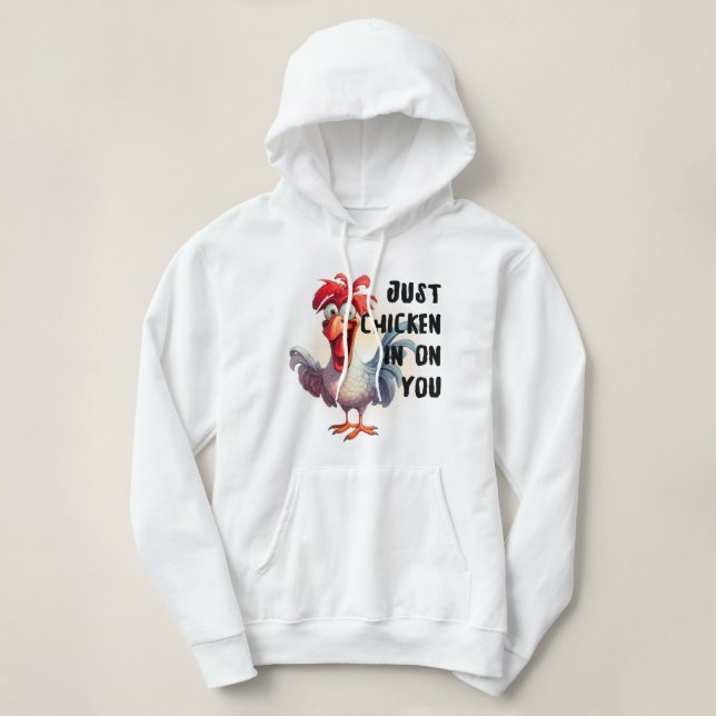 Sudadera Solo Pollo Sobre Ti (Diseño del anverso)