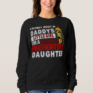Sudadera Solo que soy hija, no soy el pequeño del bombero