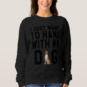 Sudadera Solo Quieres Aferrarte A Mi American Staffordshire