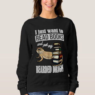Sudadera Solo quiero leer libros