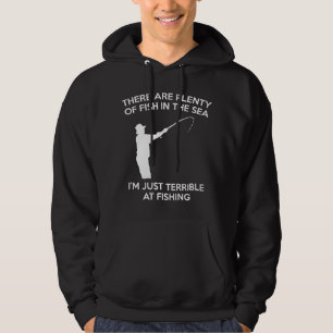 Sudadera Solo soy terrible pescando