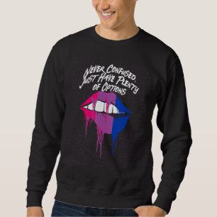 Sudadera Sólo Ten Mucha Opciones Citas Bisexuales Positivo