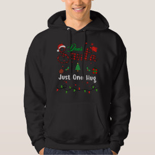 Sudadera Solo Un Abrazo Navidad Dear Santa Combinado
