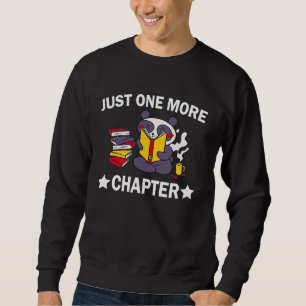 Sudadera Sólo un capítulo más Panda Amantes de la lectura d
