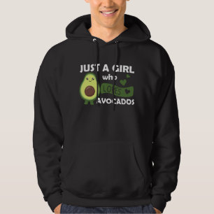 Sudadera Solo Un Chica Adaguado Ama El Aguacate Dulce